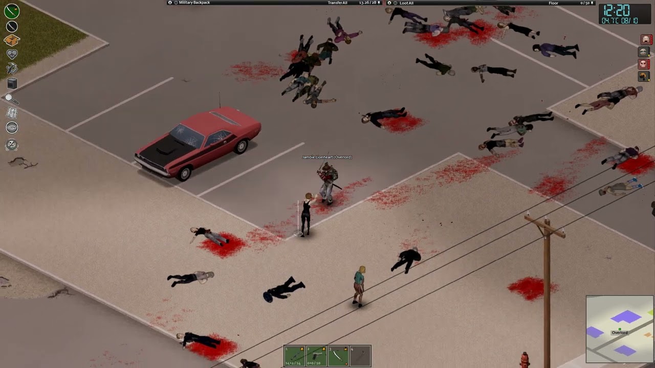 PZ MP Coop LDoH server gun run in Rosewood (Blood and gore warning applies)