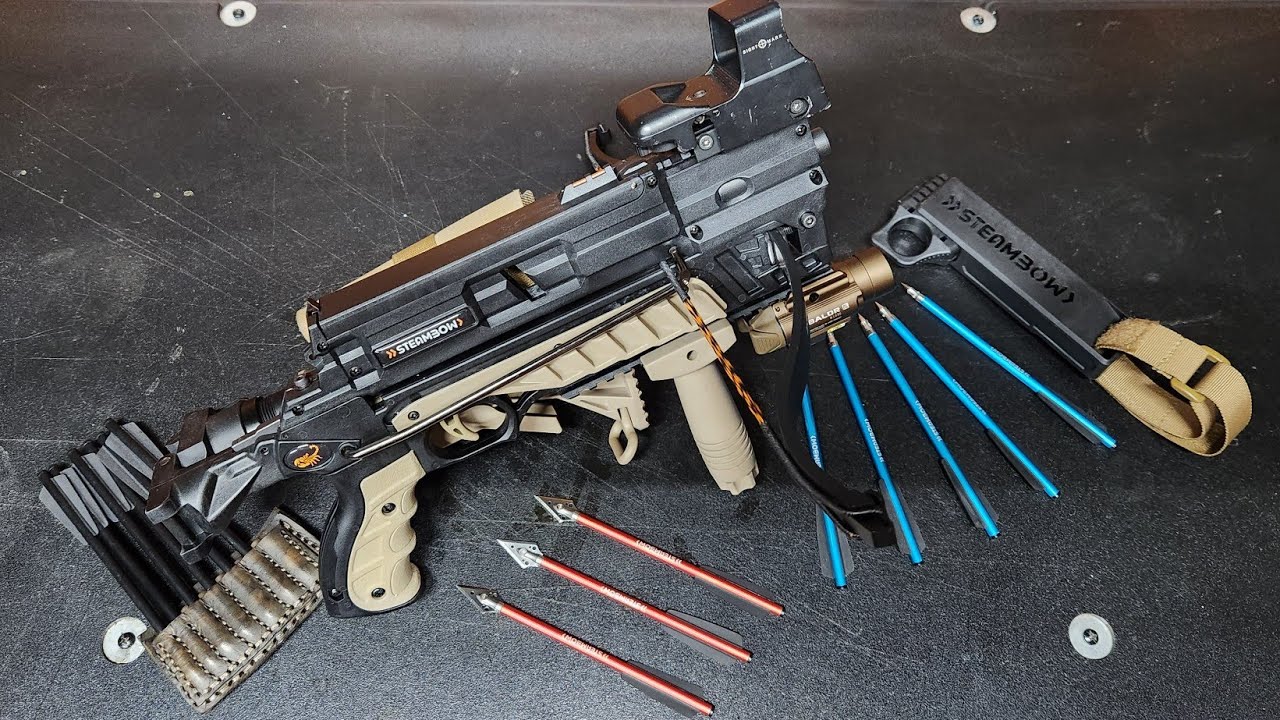 Most Lethal Automatic Crossbow Pistol in the World