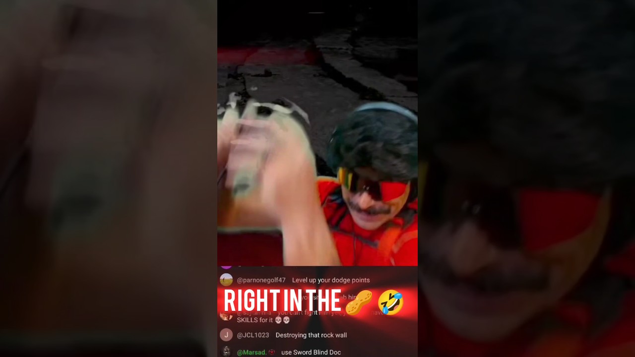 Док врезается 🎮 в его 🥜🤣🤣🤣🤣 #drdisrespectlive #crimsondesertgameplay #ouch #lmao #nuts