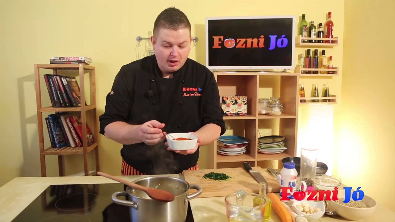 Tejszínes lencseleves