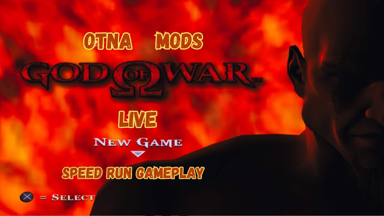🔴LIVE : GOD OF WAR - PS2🔴SPEED RUN (MODS)🔴OTNA🔴