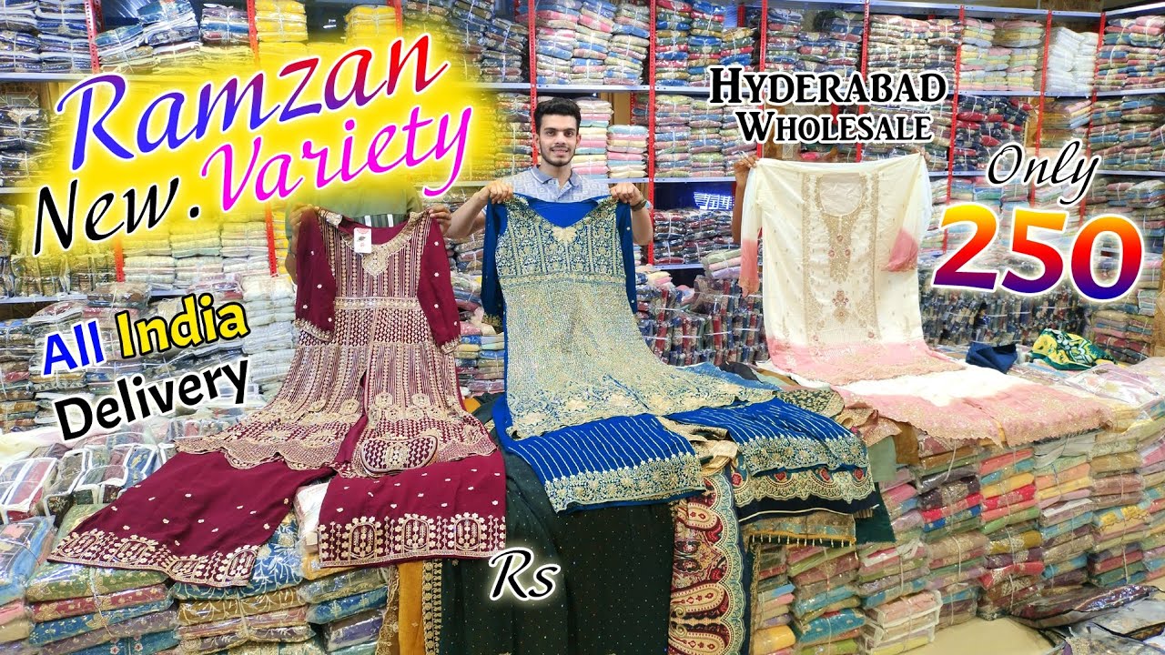 Hyderabad Wholesale Ramzan Special New Varietys 255 Rs 🚚All India Delivery🚚 || J.T.Fabrics ||