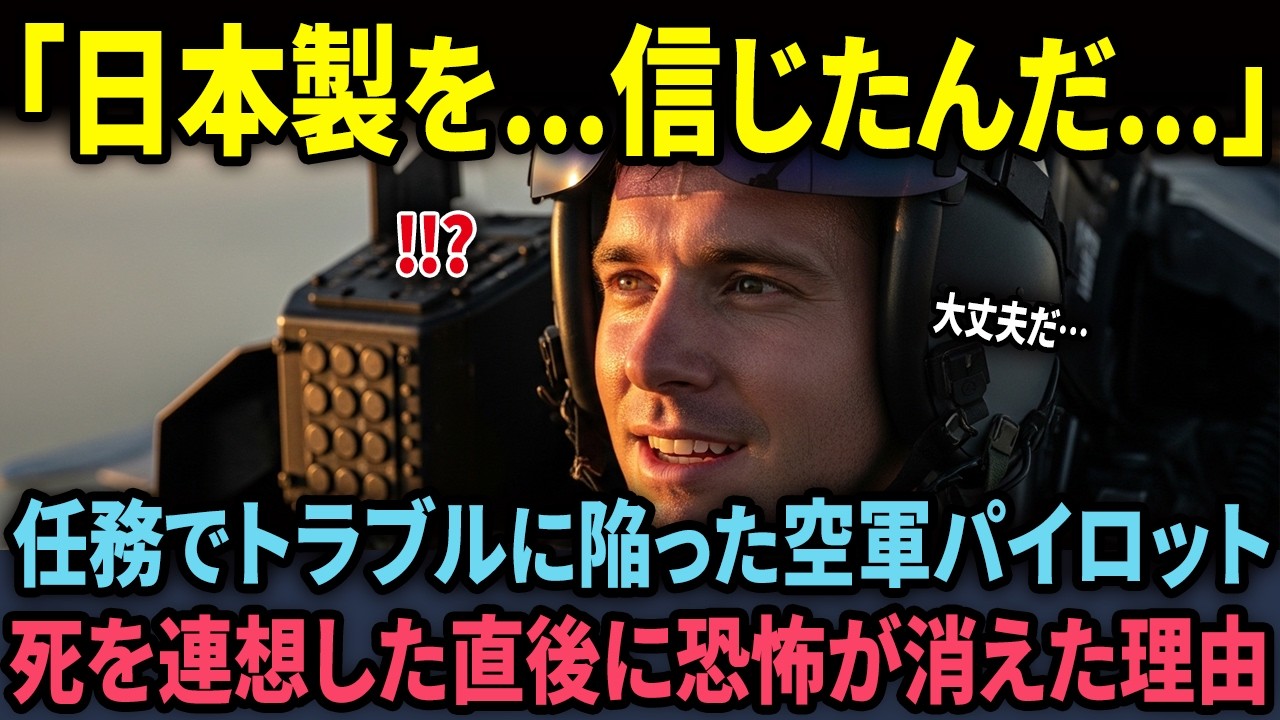 【海外の反応】死にかけた米軍パイロットの頭に浮かんだ言葉『日本製だ』