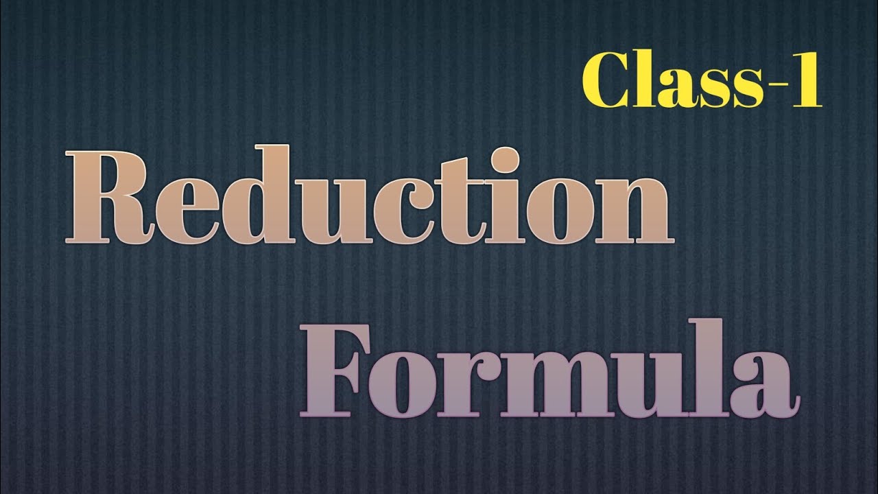 Reduction Formula (समानयन सूत्र) || Sin ^n(x) & Cos^n(x) ||  Class-1