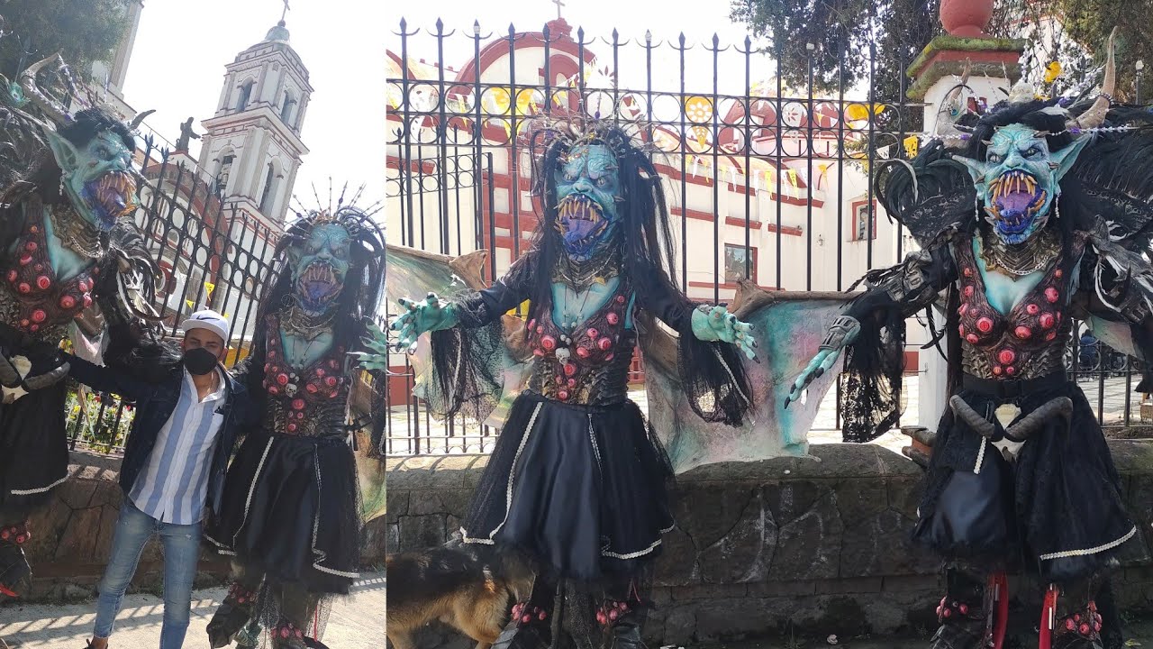 Carnaval San Francisco Tlalcilalcalpan 2021 🤡👹 (Las Momias)