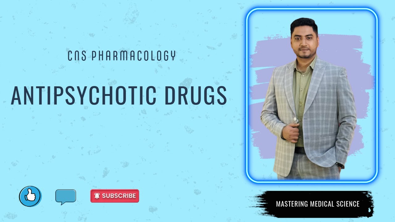 Antipsychotic drugs | Dopaminergic pathways | Role of Dopamine in CNS | Pharmacology | Bangla