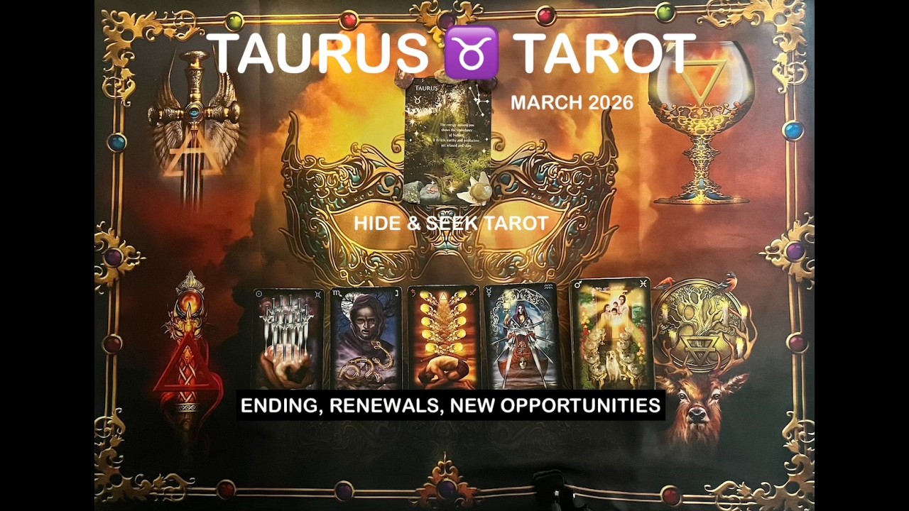 TAURUS ♉️ TAROT MARCH 2026 DISCONNECTING FROM THE PAST AS YOU RISE, TRANSFORM THE OLDSELF