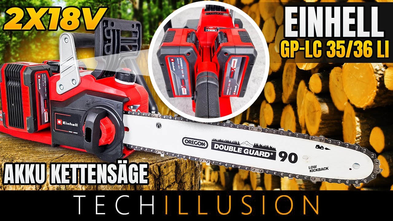 🔥BRUTALE LEISTUNG! Einhell Akku Kettensäge GP-LC 36/35 Li im Test😱GP-LC 36/35 Li - Review & Test