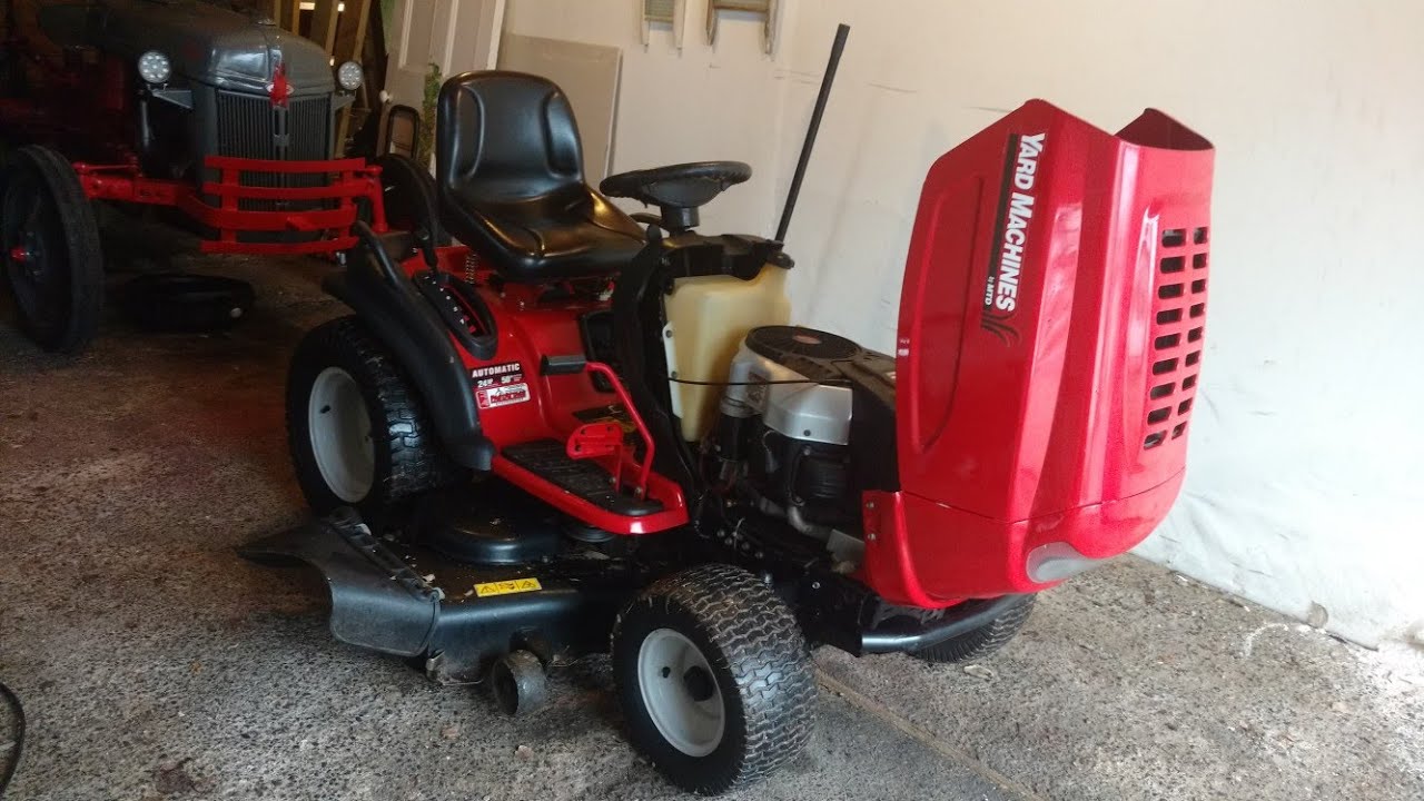 Will it run? MTD Yard Machines 24hp Lawn tractor Garden tractor cold start