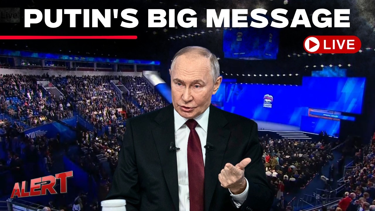 Putin Speech LIVE: Russian President Speaks at United Russia Party Meeting in Moscow