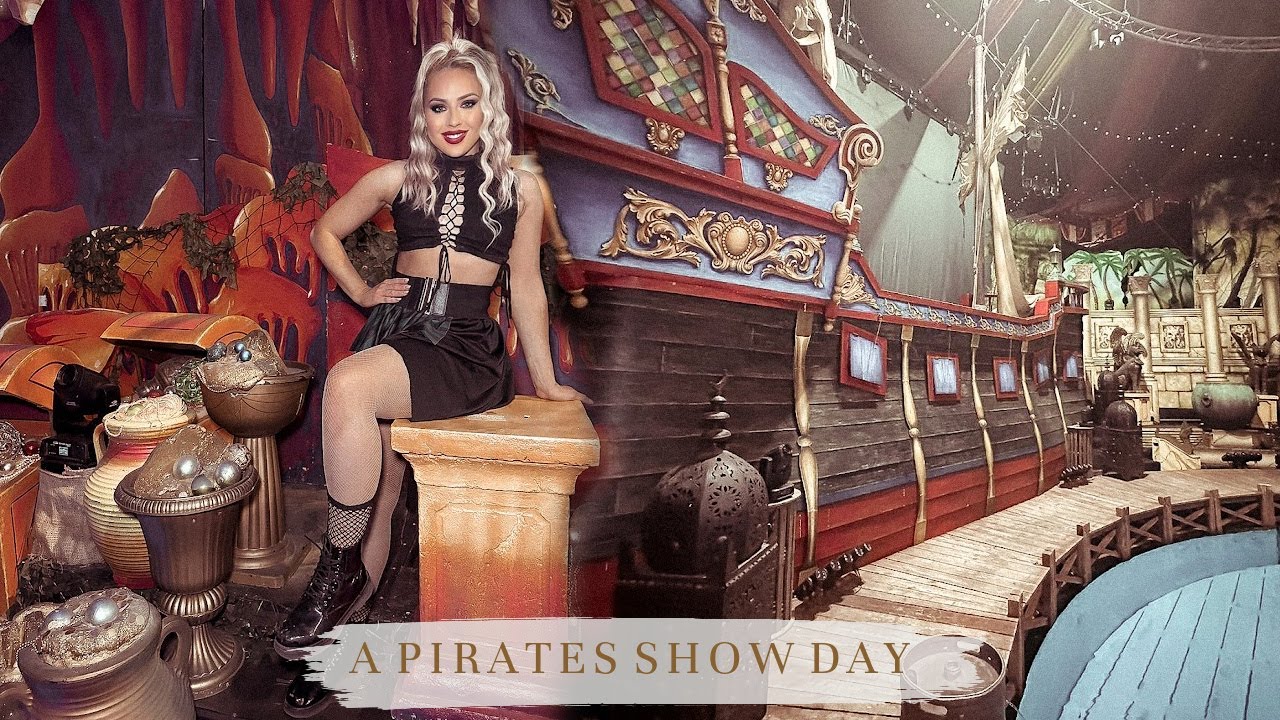A PIRATES SHOW DAY | DANCERS, VLOG & DRESSING ROOM FUN