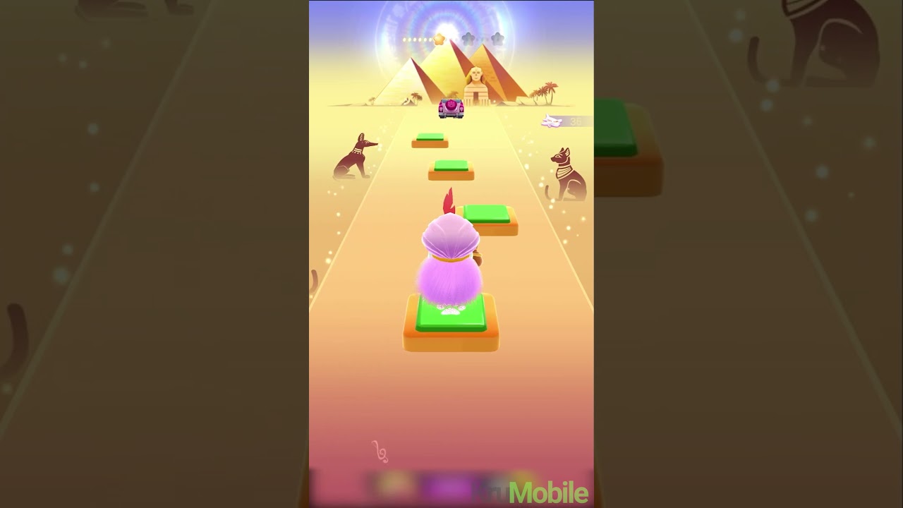 Fluffy Ball: Music Hop Game Gameplay #krumobile