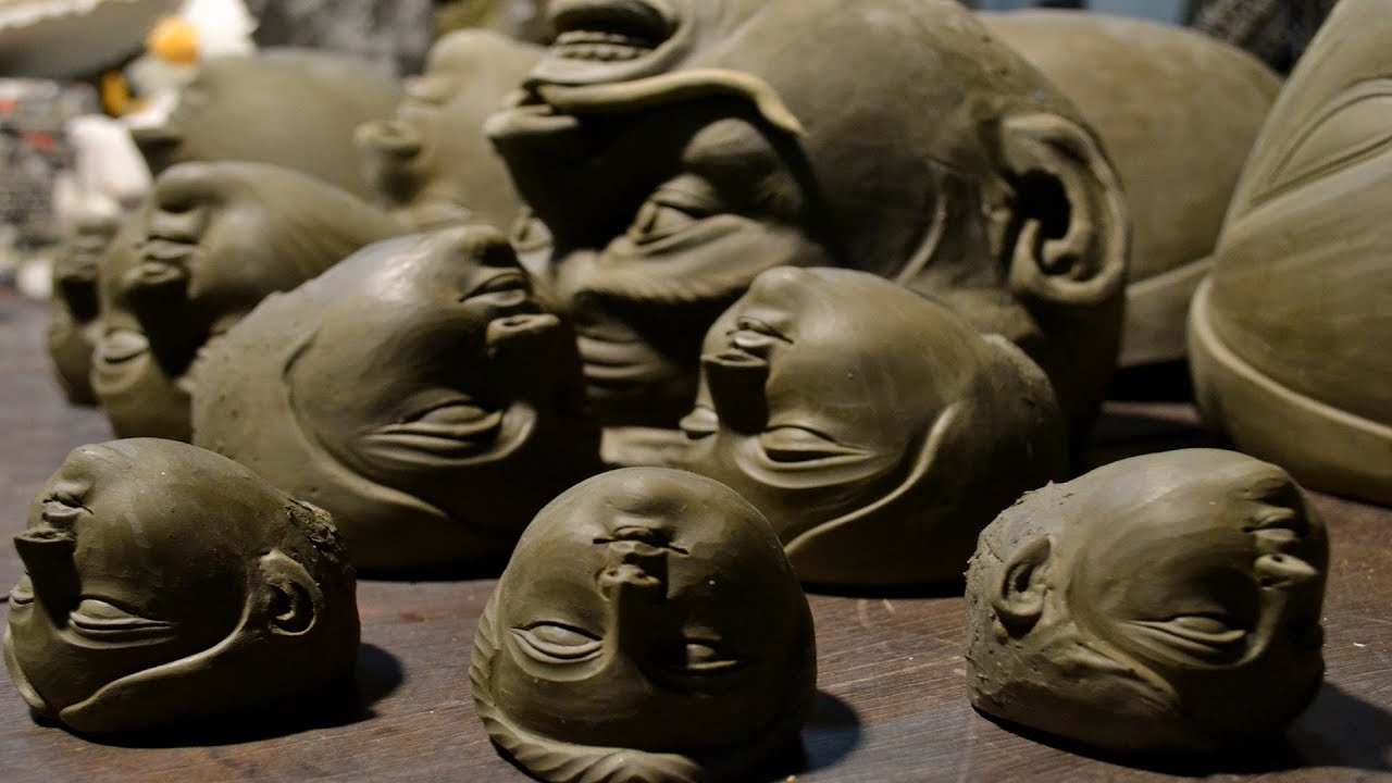 Idol Face Making 2021 | Kumartuli Idols Making 2021 | Idol Maker | Exclusive video on Kumartuli 2021