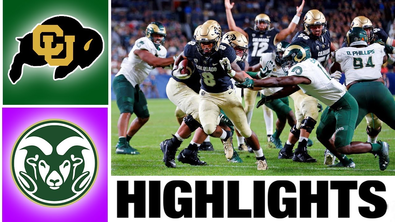 #18 Colorado vs Colorado State Highlights | College Football Week 3 | 2023 College Football