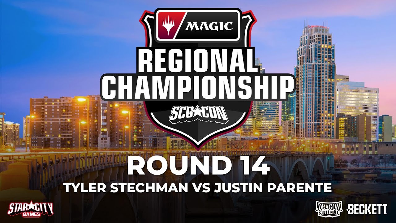 Tyler Stechman vs Justin Parente | Round 14 | SCG CON Minneapolis MTG Regional Championship