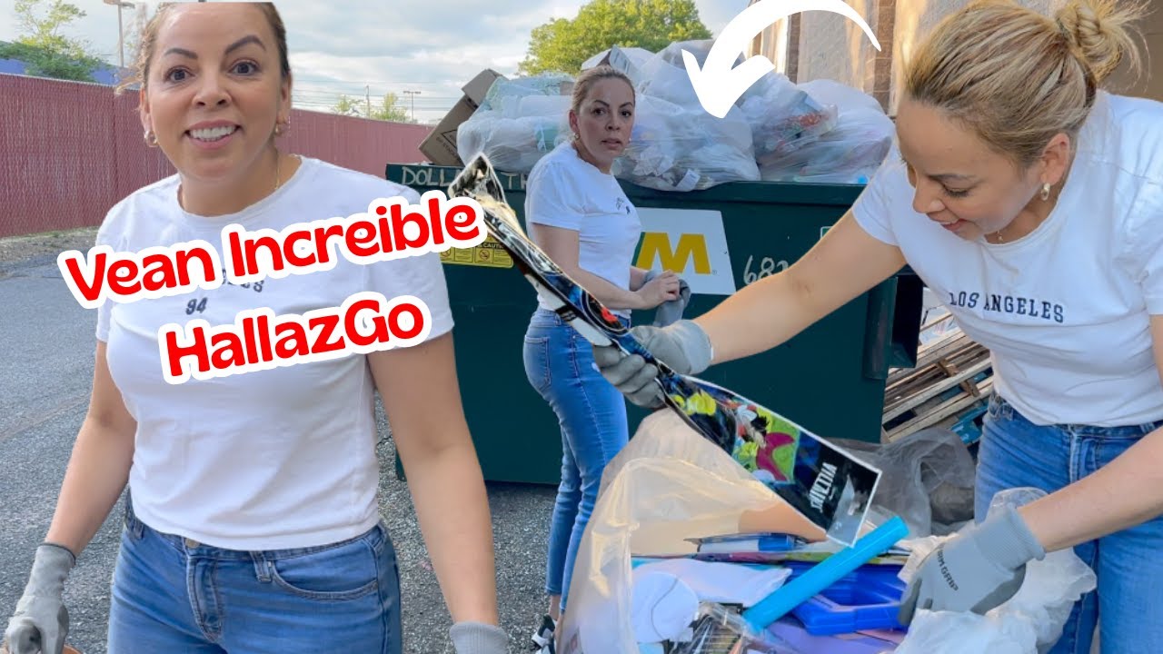 VEAN ESTE INCREIBLE HALLAZGO😱😳🇺🇸Lo Que Tiran Las Tiendas En USA#NoemyBLaSalvadoreña