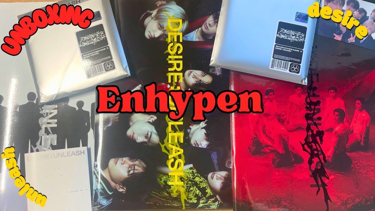 ★ Распаковка Enhypen Desire: Unleash ★