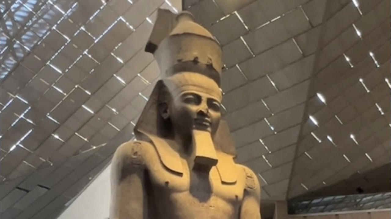 Inside grand egyptian museum 2026 | raw video footage.. 