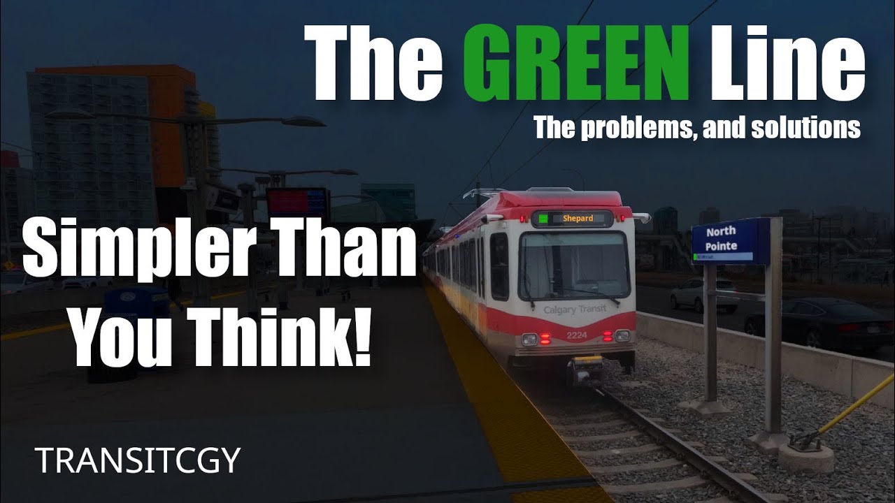 We need to build this crucial CTrain project the correct way!!! Calgary Green Line LRT