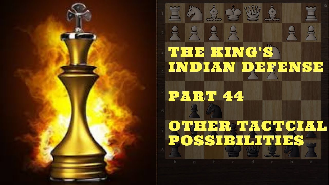 The King's indian defense - Part 44 - The common tactics - Benko gambit style positions
