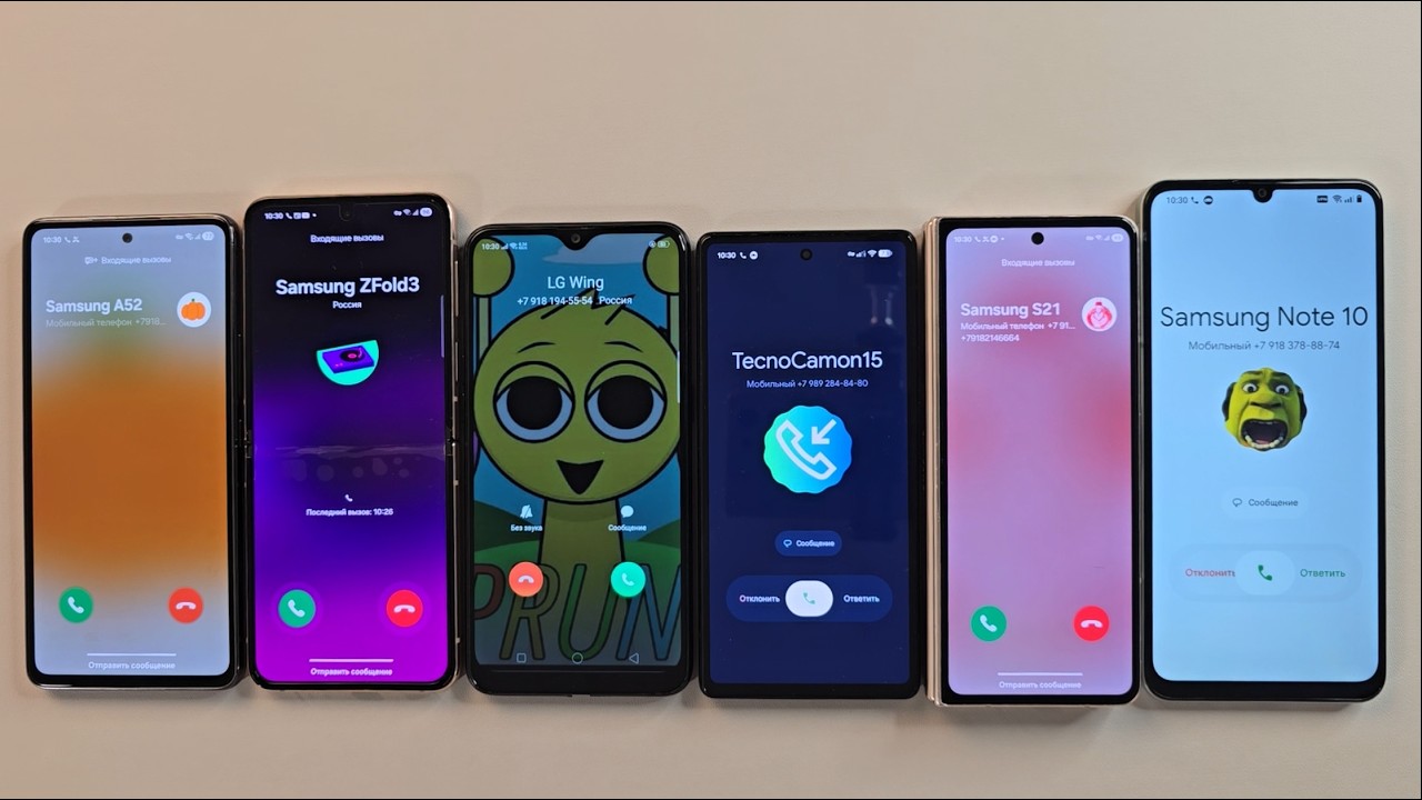 Guess Who Incoming calls Oppo A5S Samsung Flip5 Samsung Fold4 Realme 60X Samsung A54 Pixel 6A