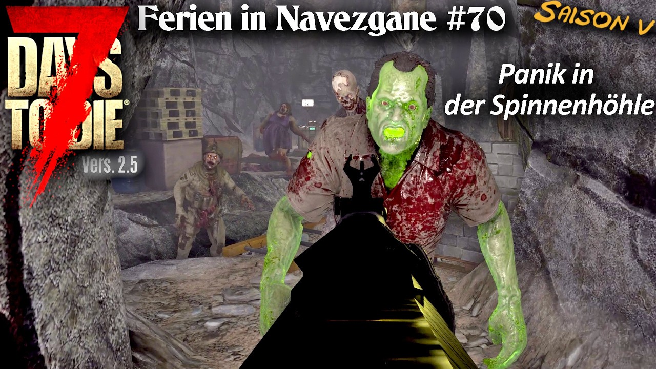 7 Days to Die V 2.5 - Ferien in Navezgane: #70: Eiskalt erwischt in der Spinnenhöhle