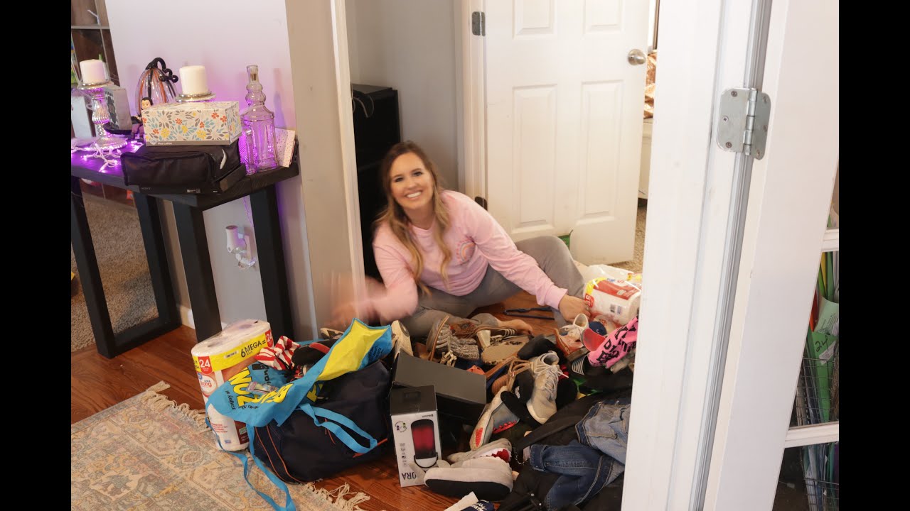Hall closet clean out