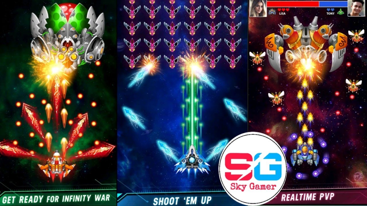 Space Shooter - Galaxy Attack Trailer || Marble Space Shooting ||@SkyCricket06
