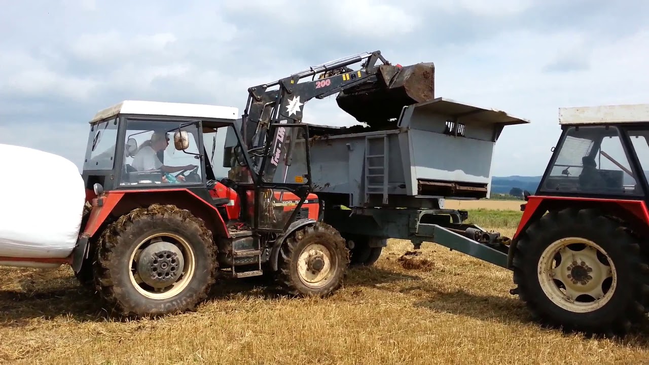 Hnoje a orba pod řepku -  Claas, Zetor 5245 turbo, Pottinger, Zetor 7211 a RMA 8