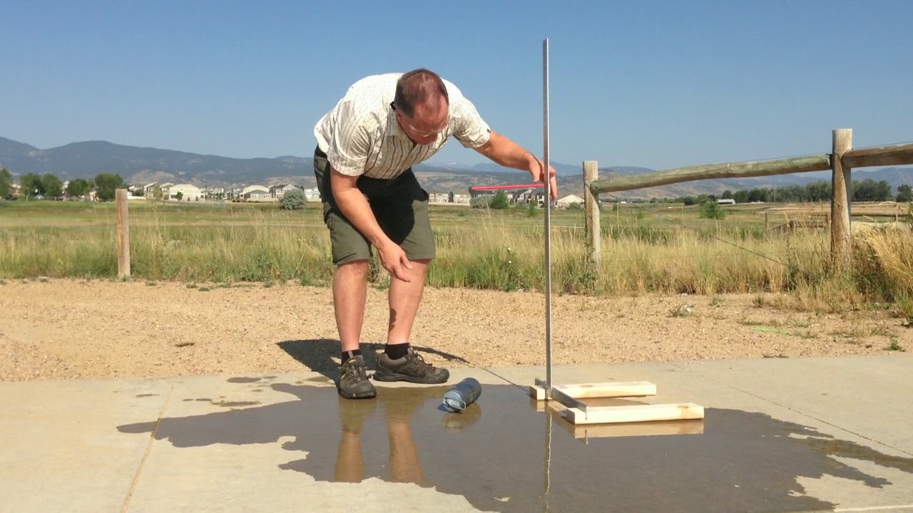 Eveau Glass Water Bottle Drop Test