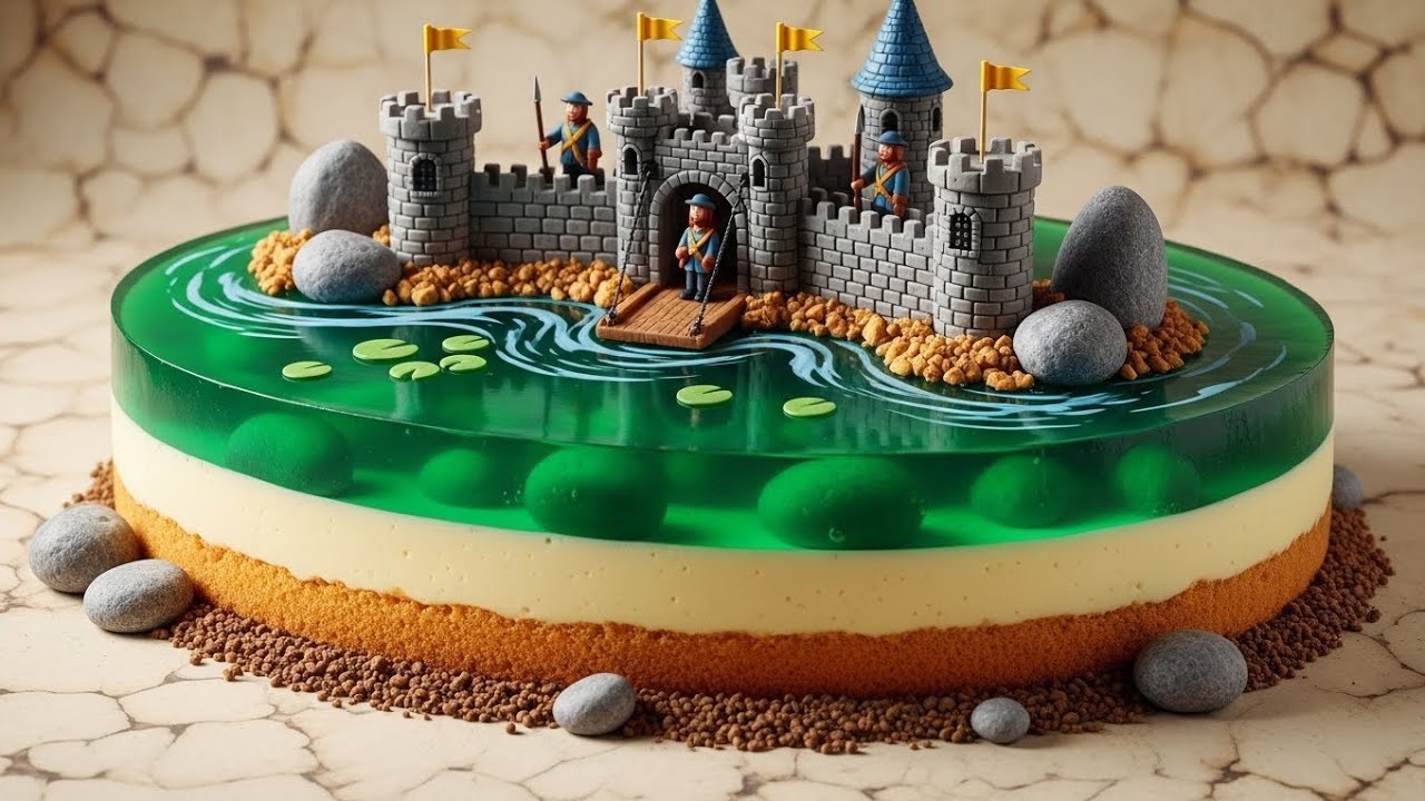 Cutting 30 Hidden Mini Worlds Inside Jelly Cakes 🍰✨ | The Most Satisfying ASMR in 4K”