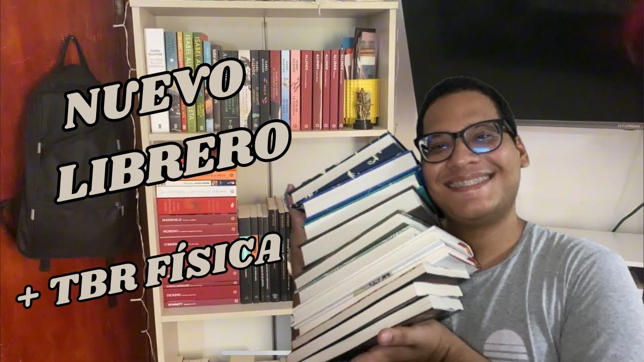 armando mi nuevo librero a las 3 am + toda mi tbr física