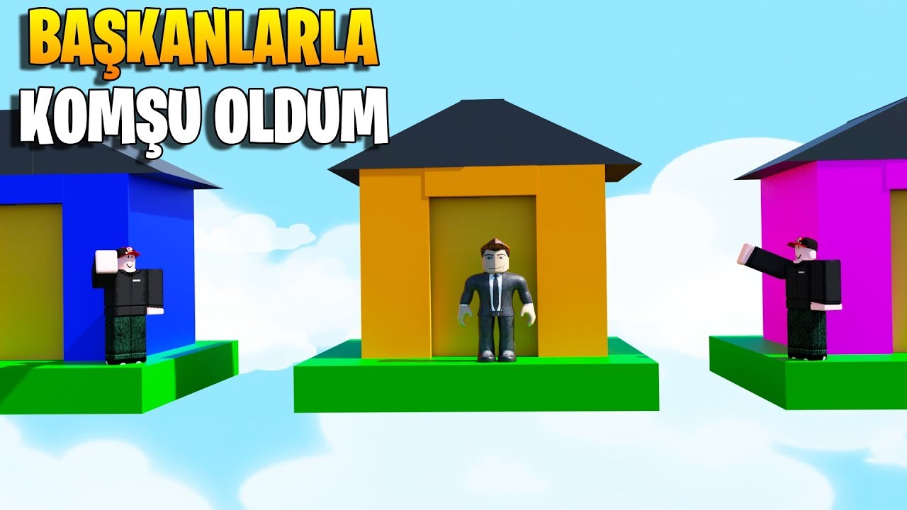 🏠 Başkanlarla Komşu Oluyoruz! 🏠 | Horrific Housing | Roblox Türkçe