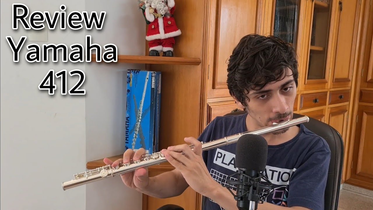 Flauta Yamaha 412 - Unboxing e Review