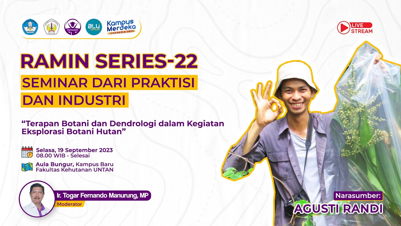 🔴LIVE  |  RAMIN (SEMINAR DARI PRAKTISI DAN INDUSTRI) SERIES - 22