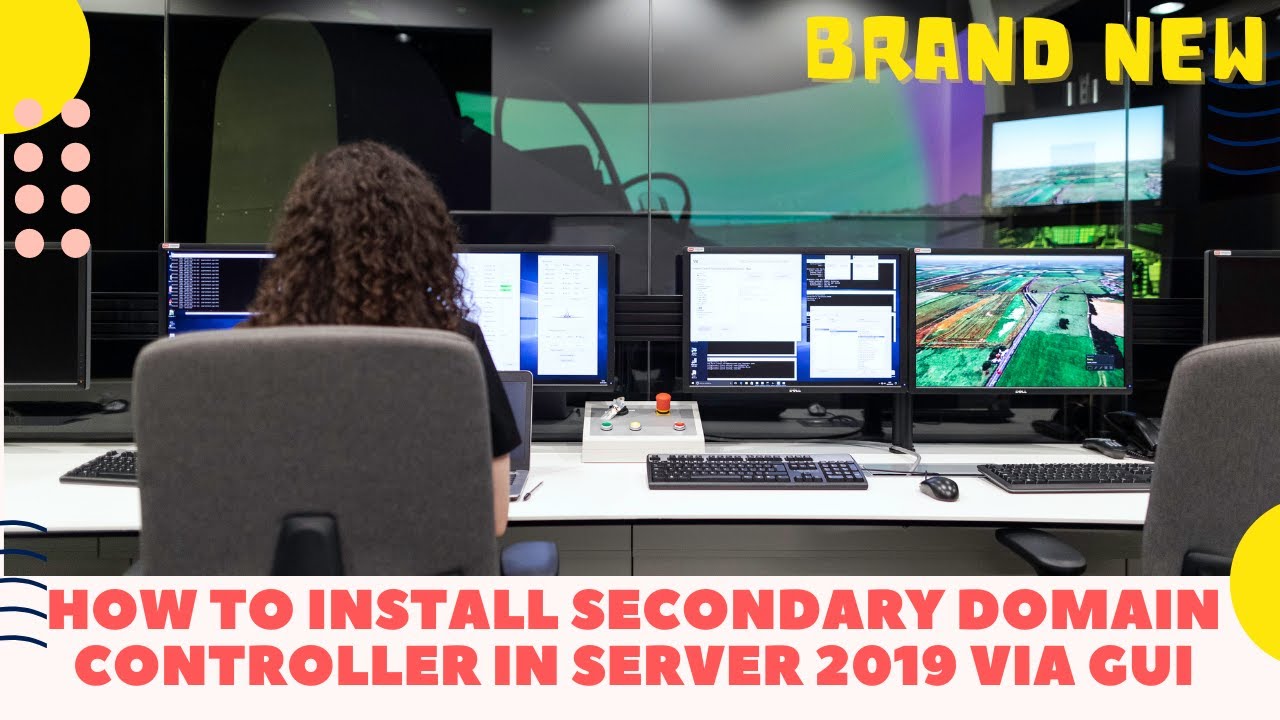 Active Directory | Classroom 5 | How to install Secondary Domain Controller in Server 2019 via GUI