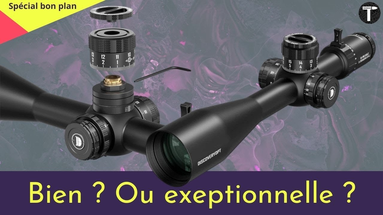 Meilleure lunette de tir abordable : Discoveryopt ED PRS GEN II 5-25x56 SFIR FFP-MRAD