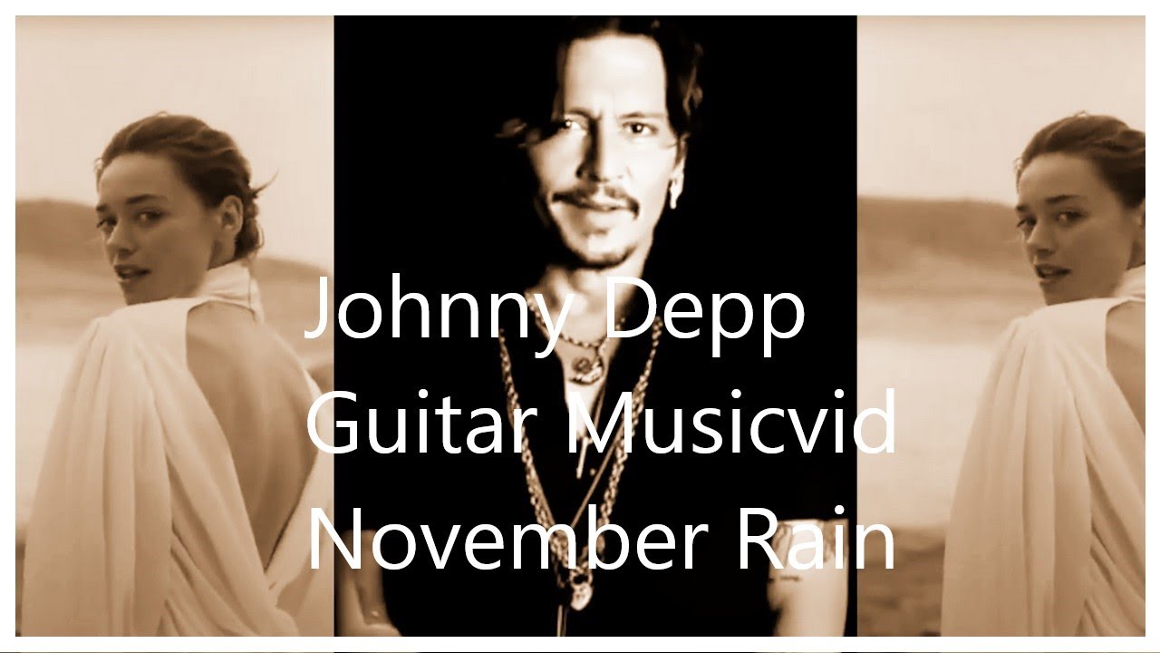 Johnny Depp / Kill Bill Church / 🎸November Rain Slash || Guns&Roses Uma Thurman | New Re-Edition