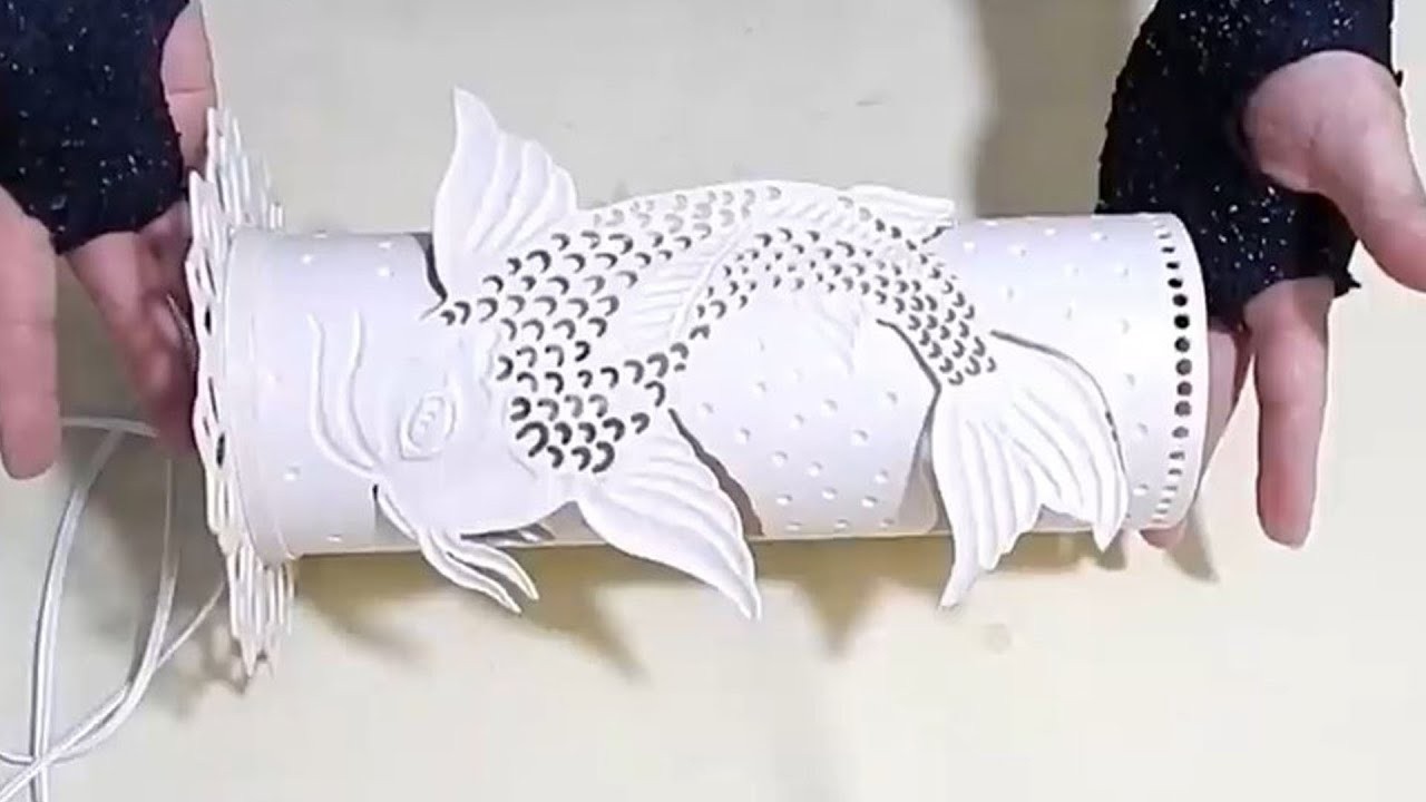 Apenda fazer uma luminária de pvc Karpa
