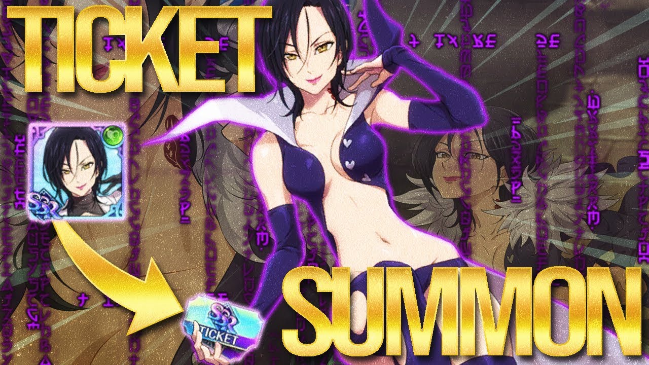 EVERYTHING IS COMPLETE NOW! SSR Ticket Summon! Seven Deadly Sins Grand Cross