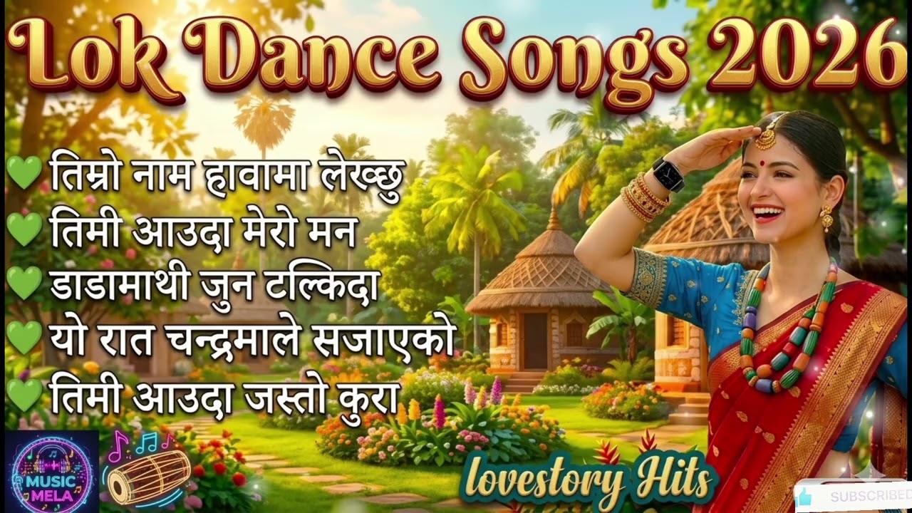 🔥Nepali Dance Songs2026/Nepali Evergeen Romantic Song2026 Best Nepali lok bhaka remix Songs2026💗💋🙏