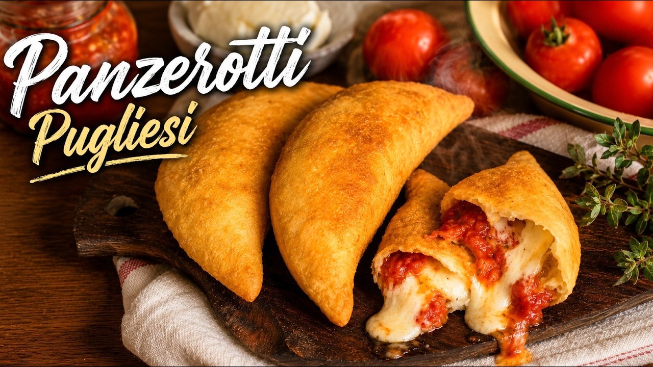 PANZEROTTI Pugliese / Empanadas fritas Italianas