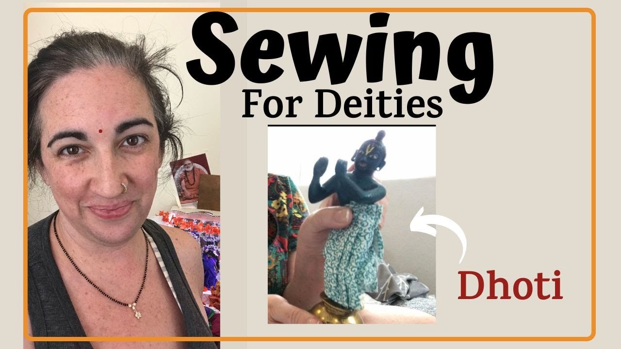 Sri Krshna Dhoti Sewing Pattern How To