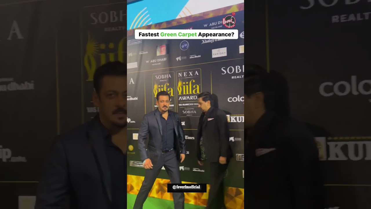 salman khan entry at #iifa