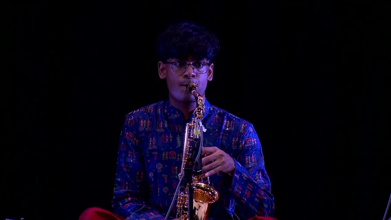 Carnatic Saxophone Arangetram - Thillānā, Rāgeshri, Lālgudi Jayarāman, Ādi