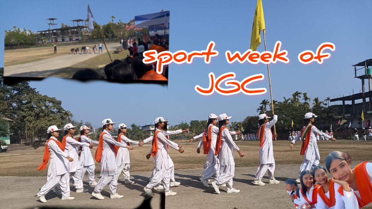 sport week of jonai girls college 🍃🧡 || Nikitavlogs 