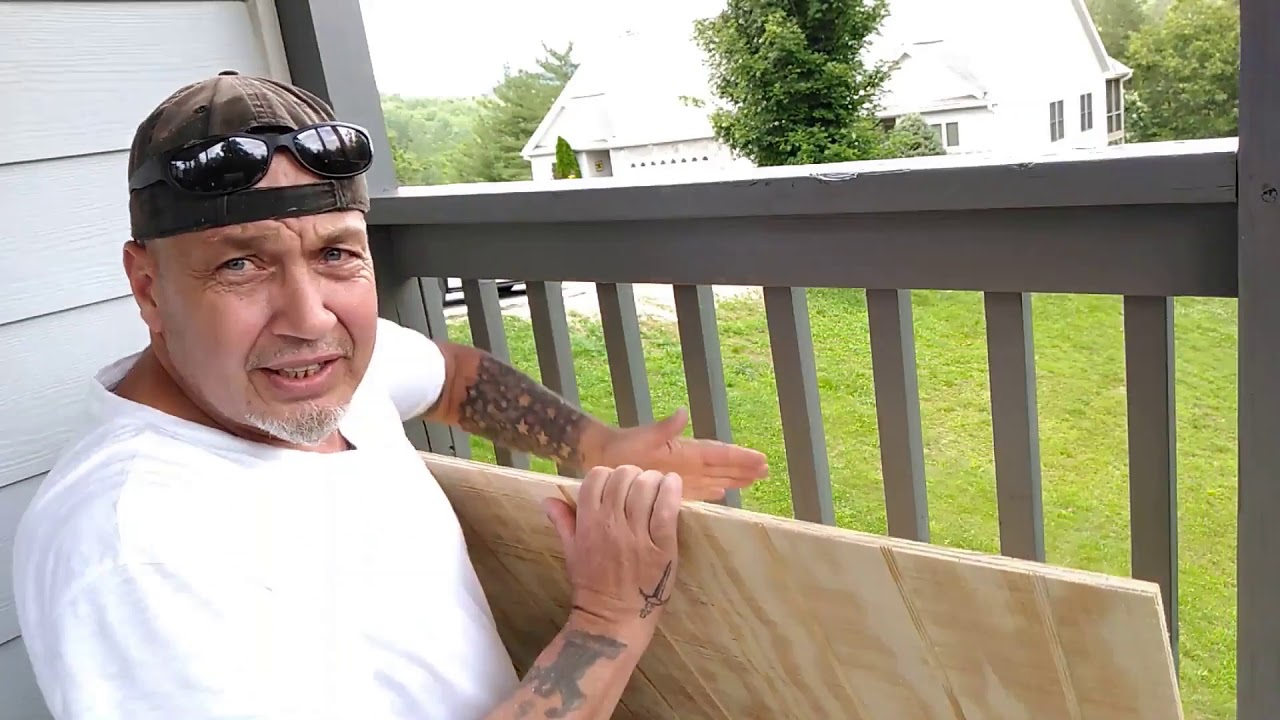 handyman Screening In A Porch and update