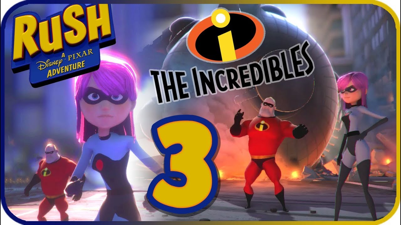Прохождение Rush: A Disney-Pixar Adventure, часть 3 | Суперсемейка (ПК, X360, XB1)