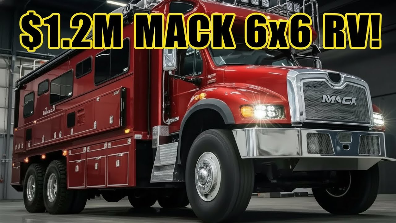 2026 Mack 6x6 Expedition Home - The Most EXTREME Luxury RV Ever Built! Full Tour & Review