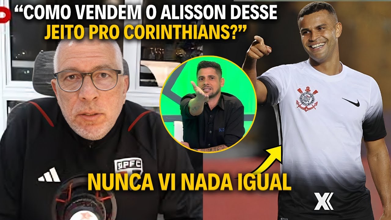 😂VÃO SURTAR? SÃO PAULINOS E RIVAIS FALAM SOBRE A CONTRATAÇÃO DO ALISSON NO CORINTHIANS!!